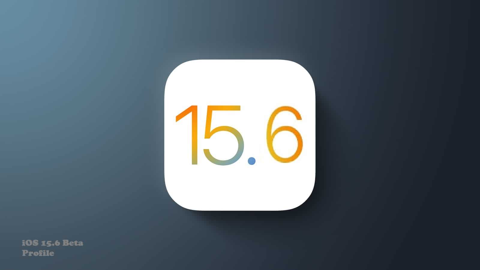 iPadOS 15.6 Beta Profile