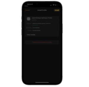 watchOS 9 Beta Profile