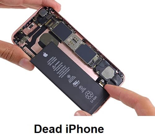 dead iphone
